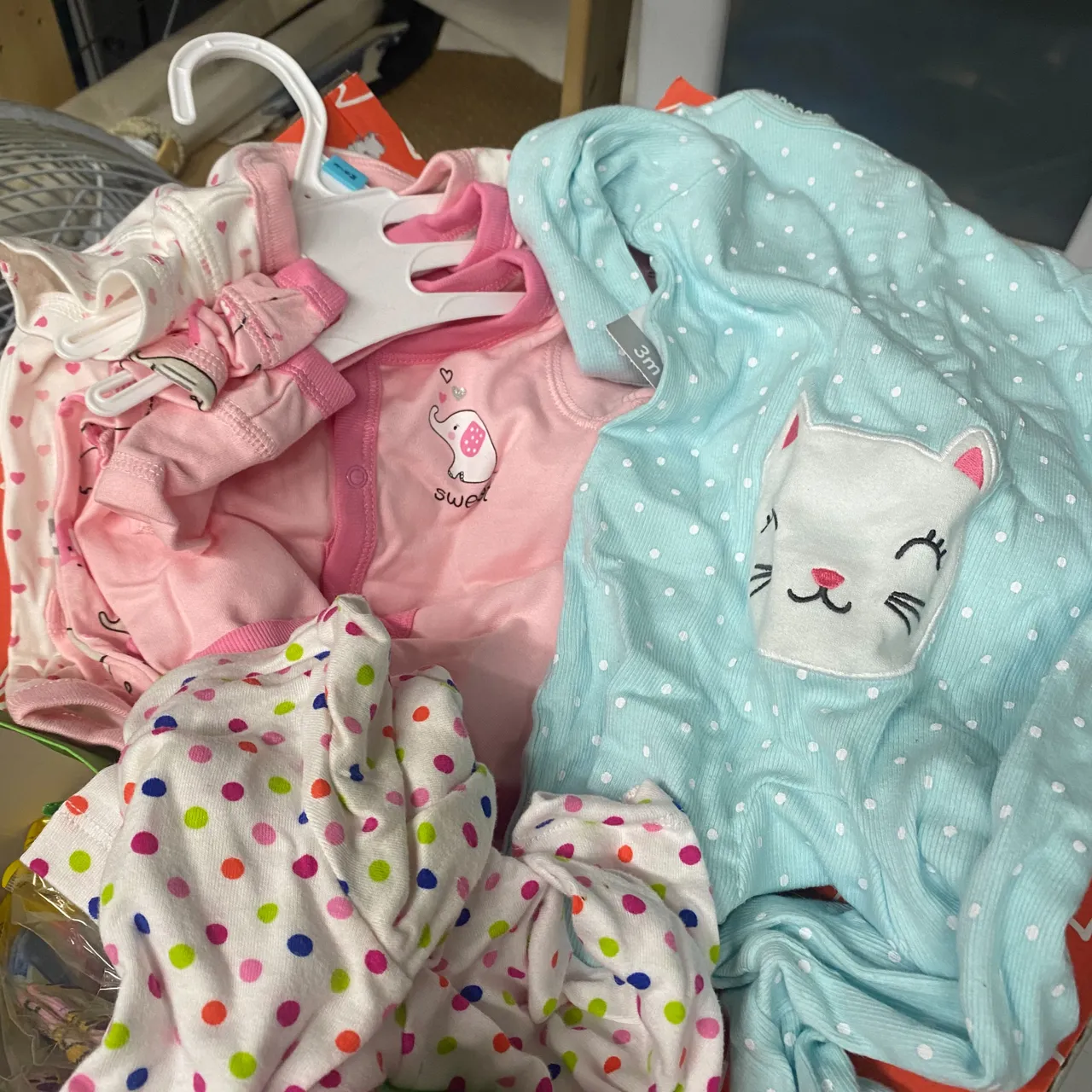Lot of baby girl clothes photo 1