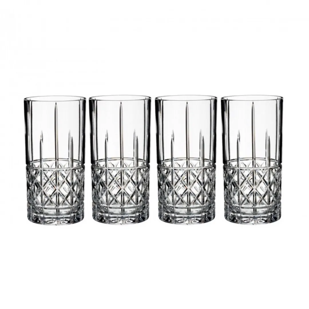 Waterford Crystal Marquis Brady Highball Glasses New With Box photo 3