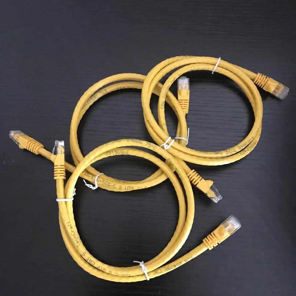 Three e-ethernet cables photo 5