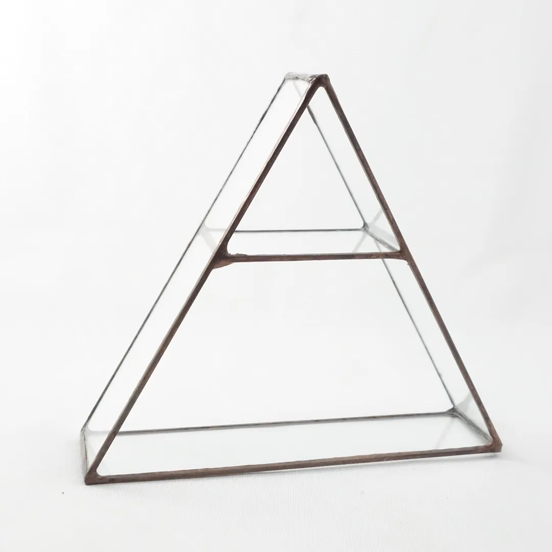 Glass Triangle Shelf photo 1