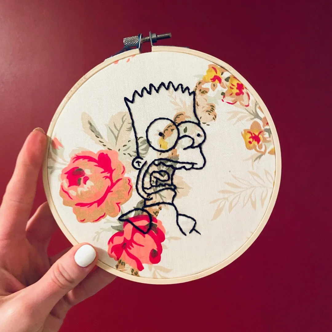 Bart Simpson Embroidery photo 1