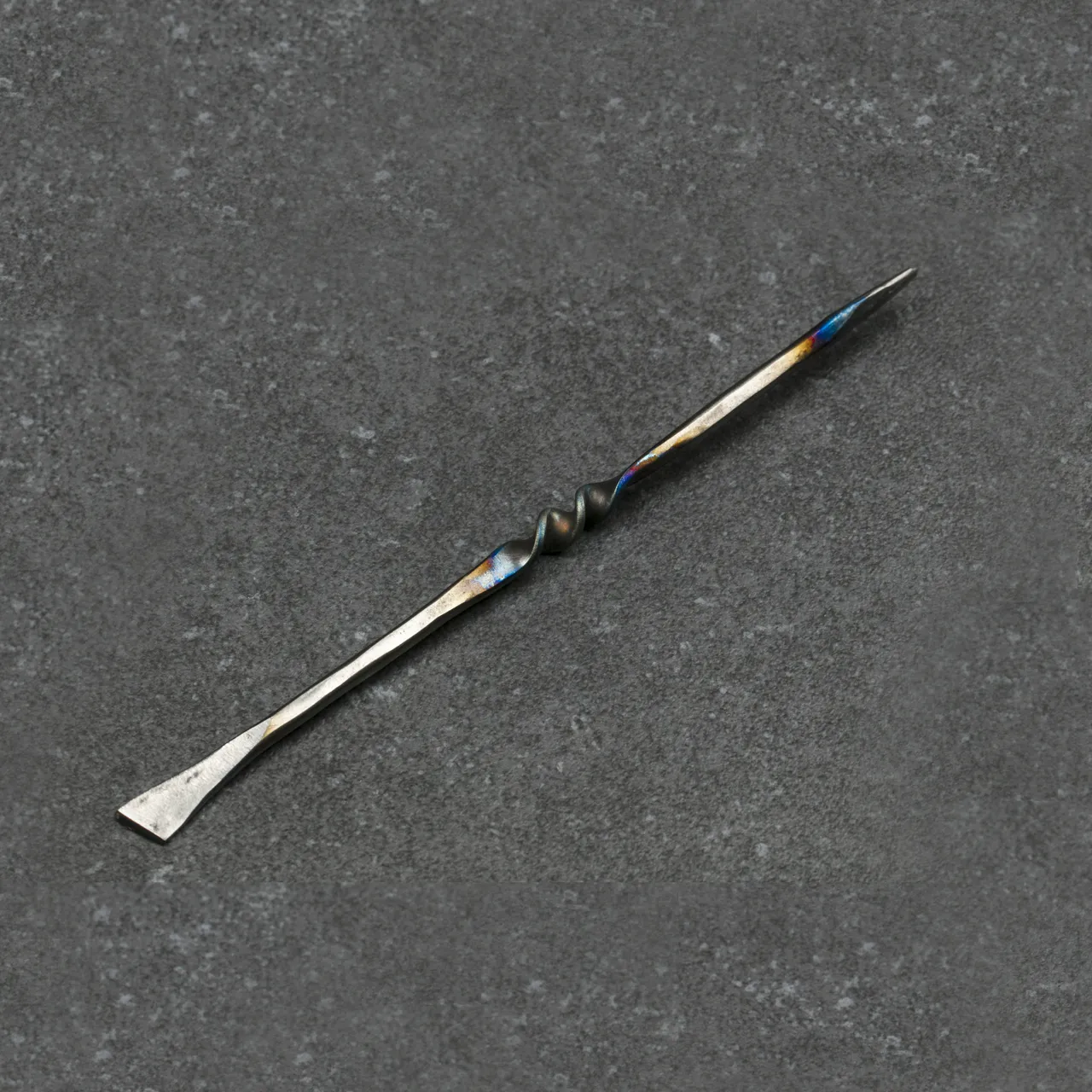 The Lancer - Artisanal Hand Forged Titanium Dab Tool photo 1