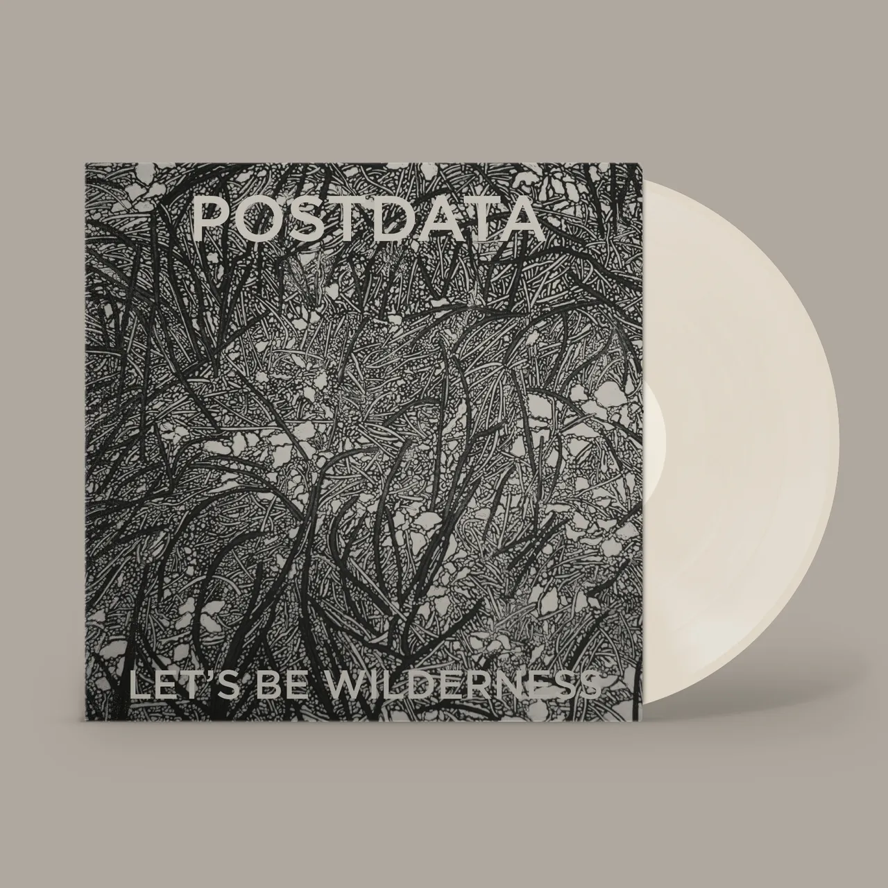 Postdata - "Let's Be Wilderness" Limited Edition Cream Vinyl photo 3