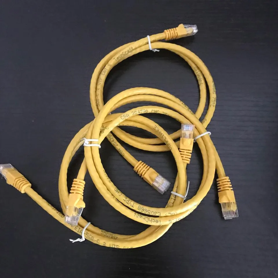 Three e-ethernet cables photo 3