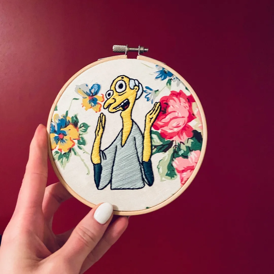 Mr Burns Embroidery photo 1