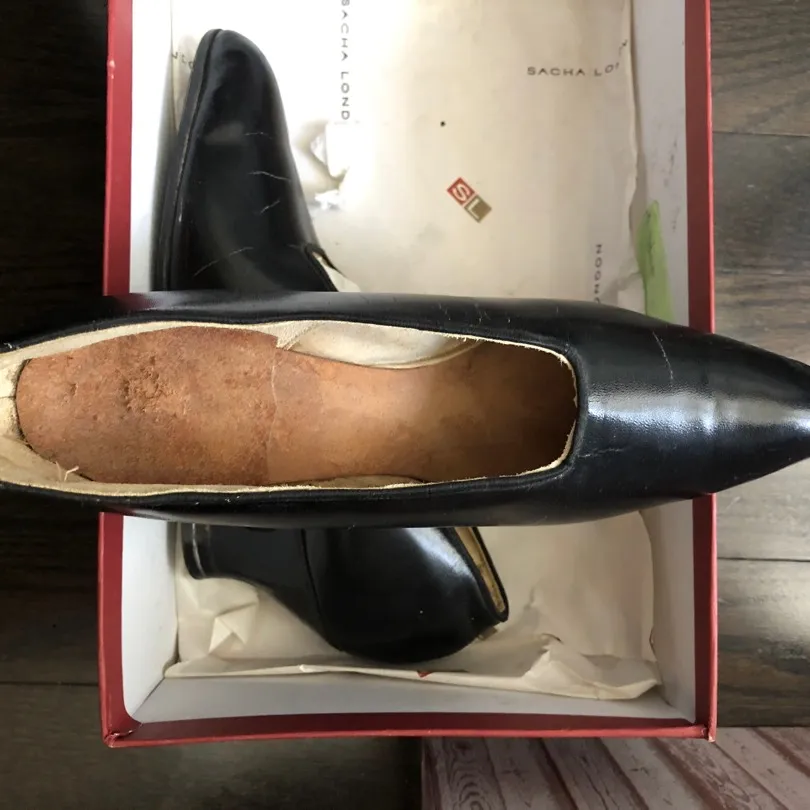 Antique 1920’s Dead Stock Women’s Leather Shoes Unworn photo 4