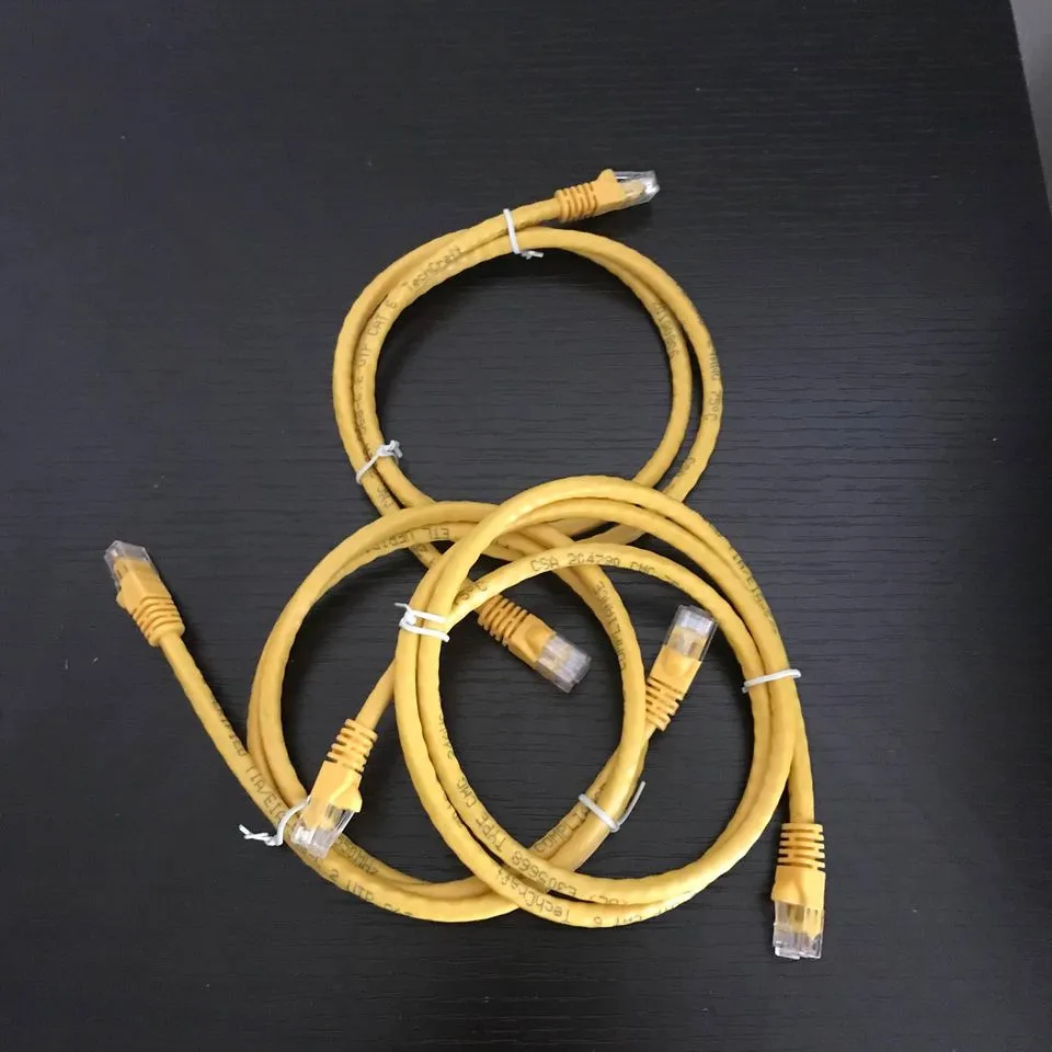 Three e-ethernet cables photo 6