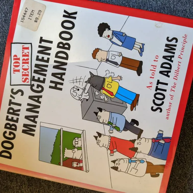 Dogbert Management Book photo 1