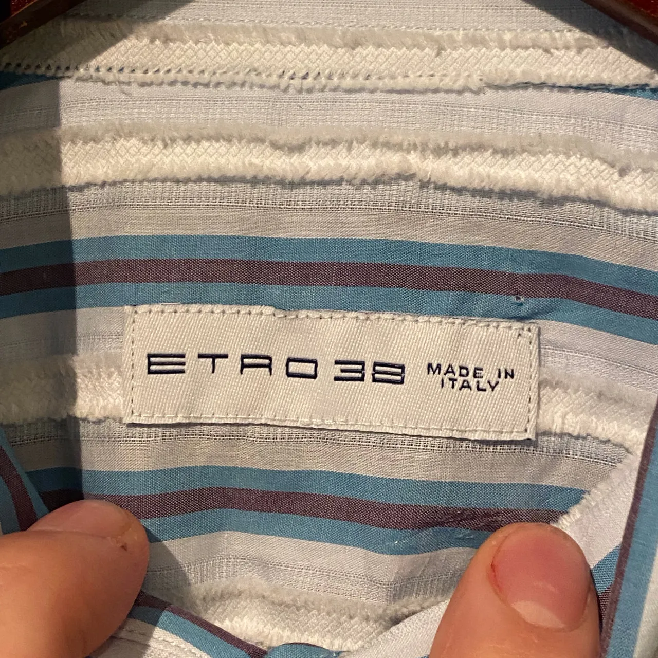 Etro stripe shirt photo 4