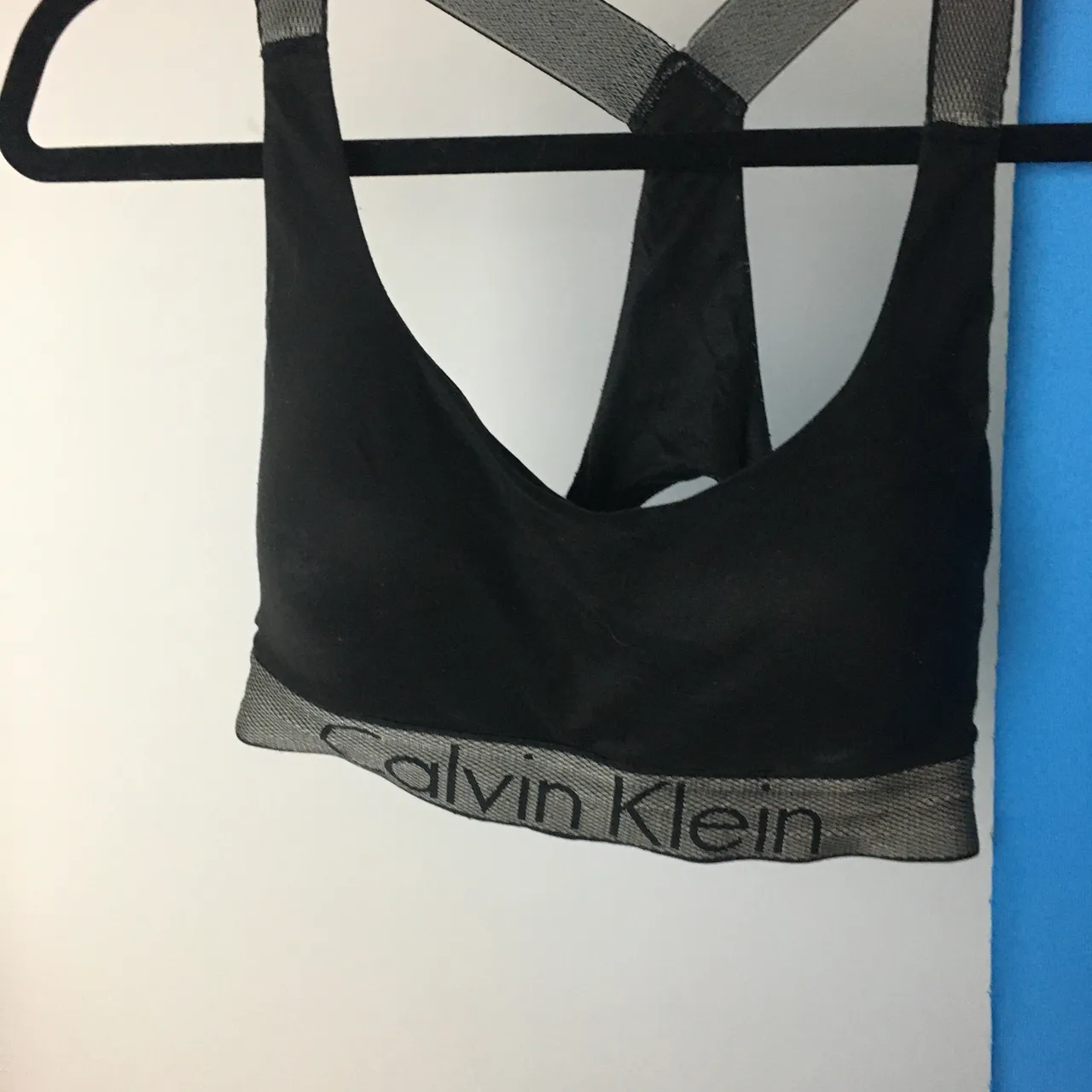 Calvin Klein black soft bra photo 4