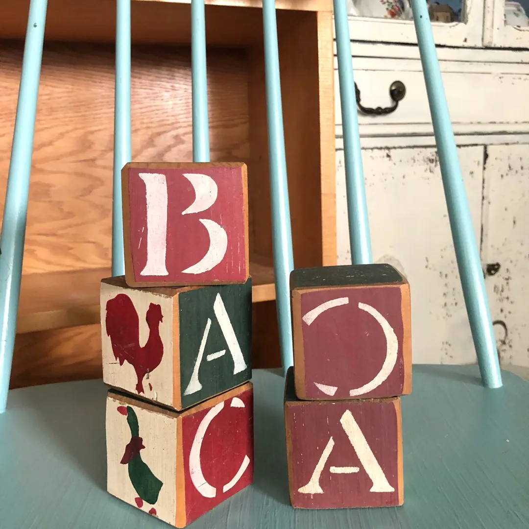 Decorative Kids Letter Blocks photo 1