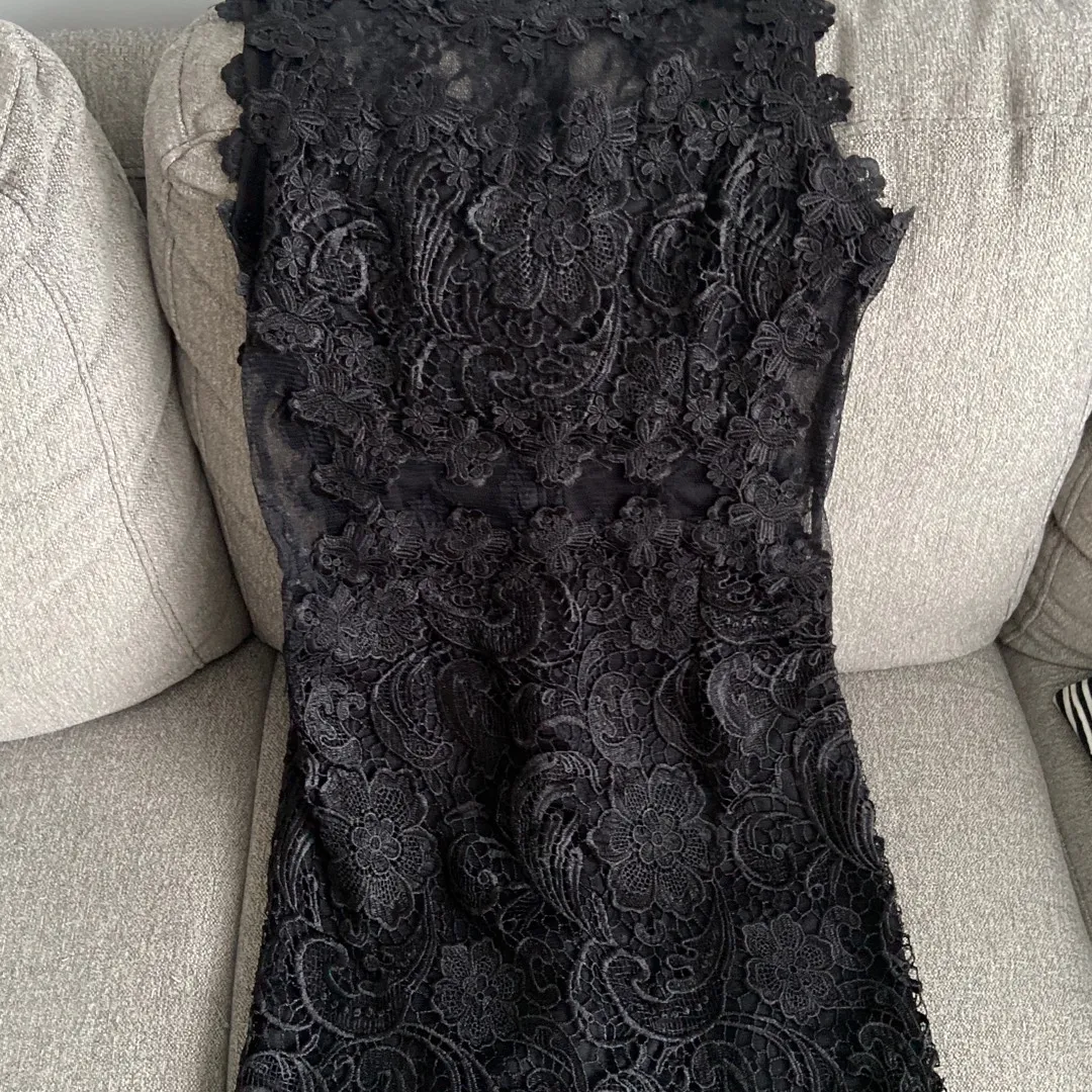 Black lace Dress photo 1
