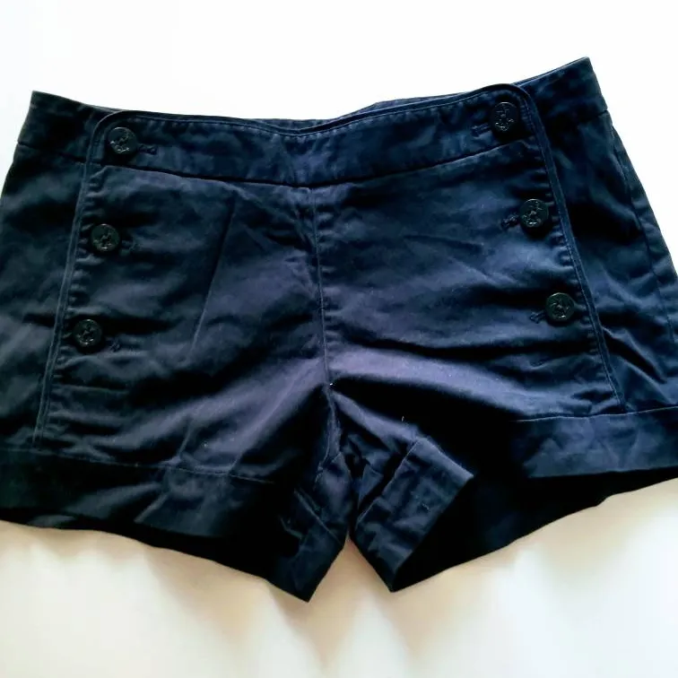 Navy Blue Aritzia Shorts Size 6 photo 3