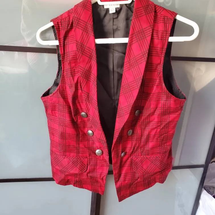 Guess Red Vest photo 4