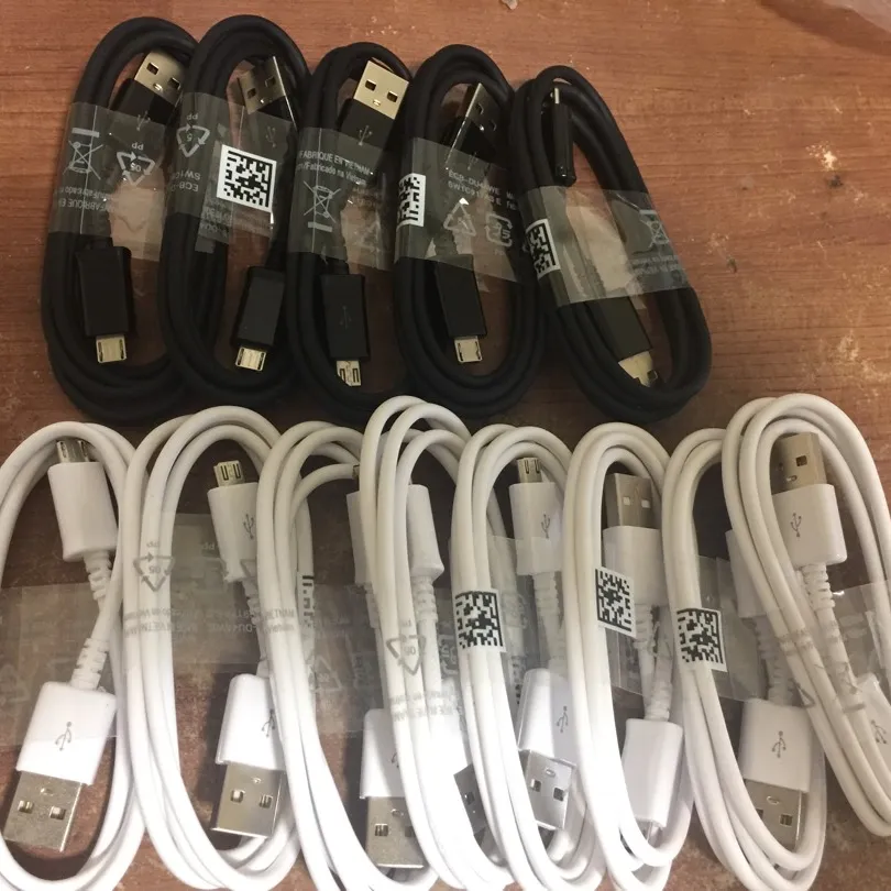 Micro USB Cable Black/White photo 1
