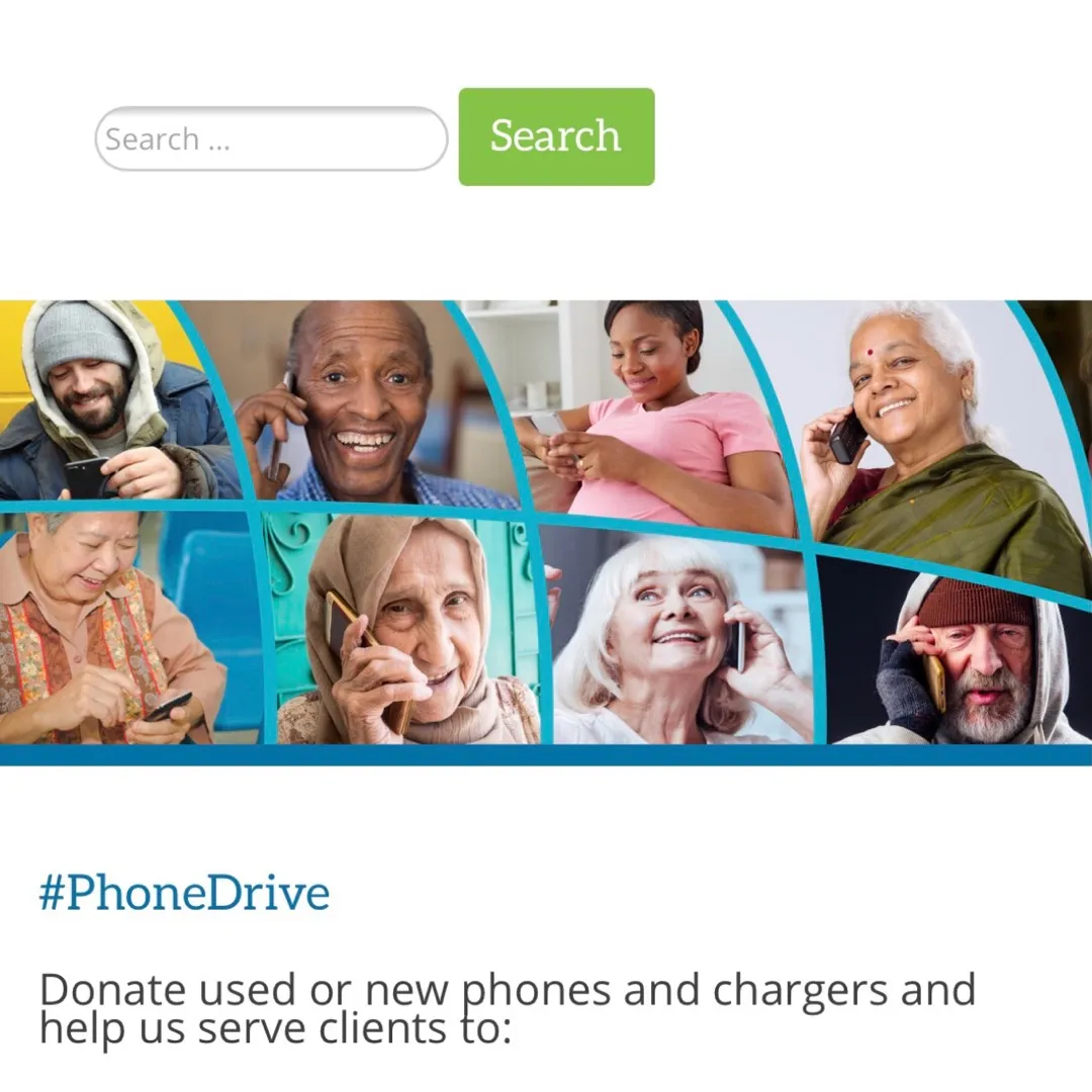 Cell Phone Drive For Clients Of Southriverdale Community Heal... photo 1