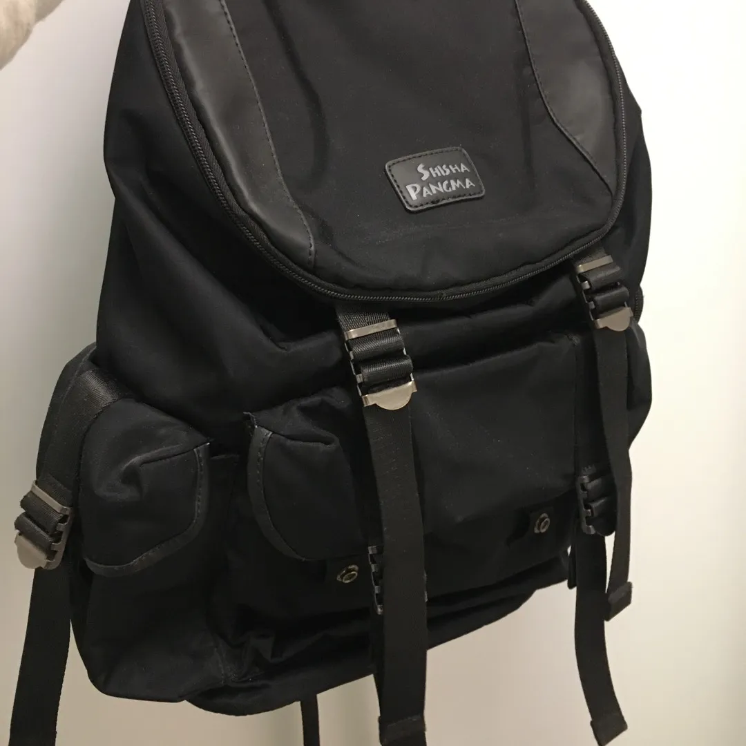Black Backpack Water Resistant photo 1