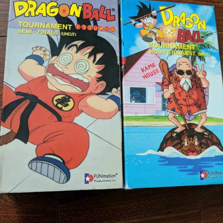 2 Dragonball VHS' (uncut) photo 1