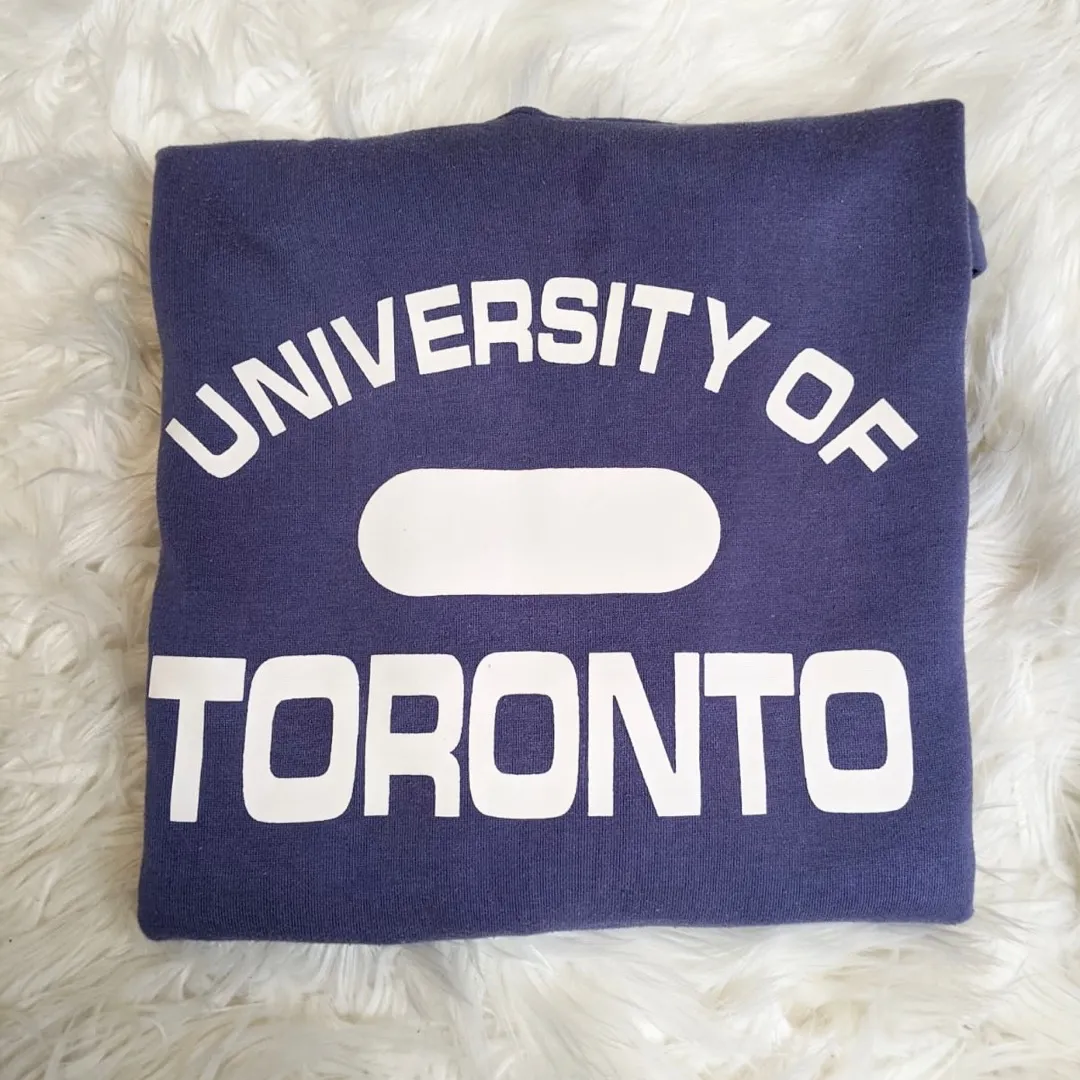U of T University of Toronto Hoodie Sweater L photo 1