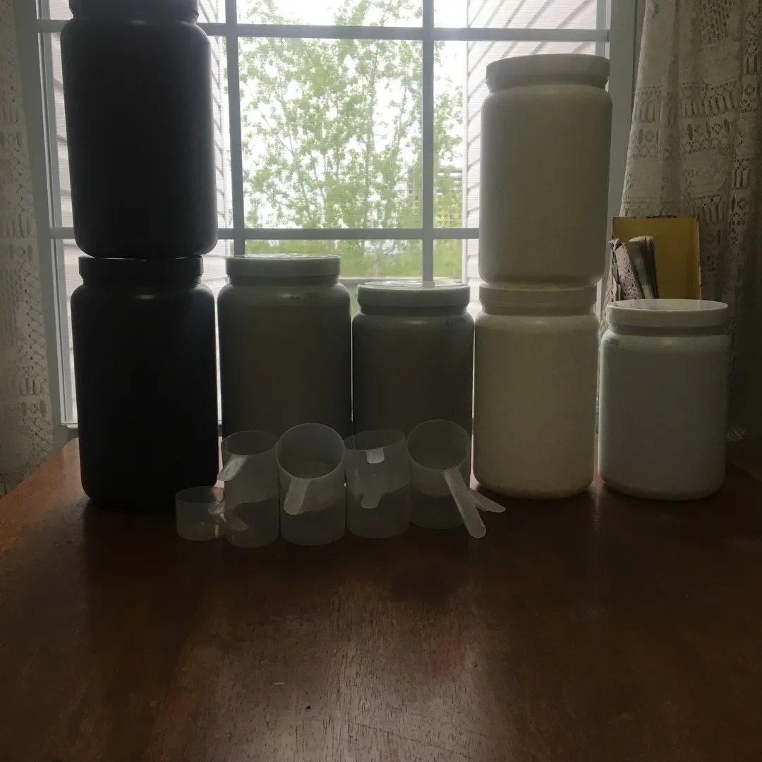 Empty Protein Powder Containers photo 1