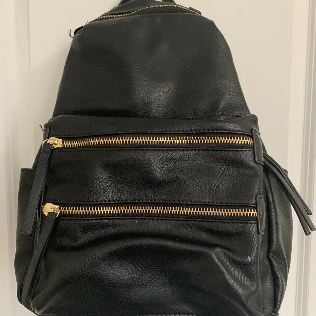 Madison West vegan leather backpack photo 1