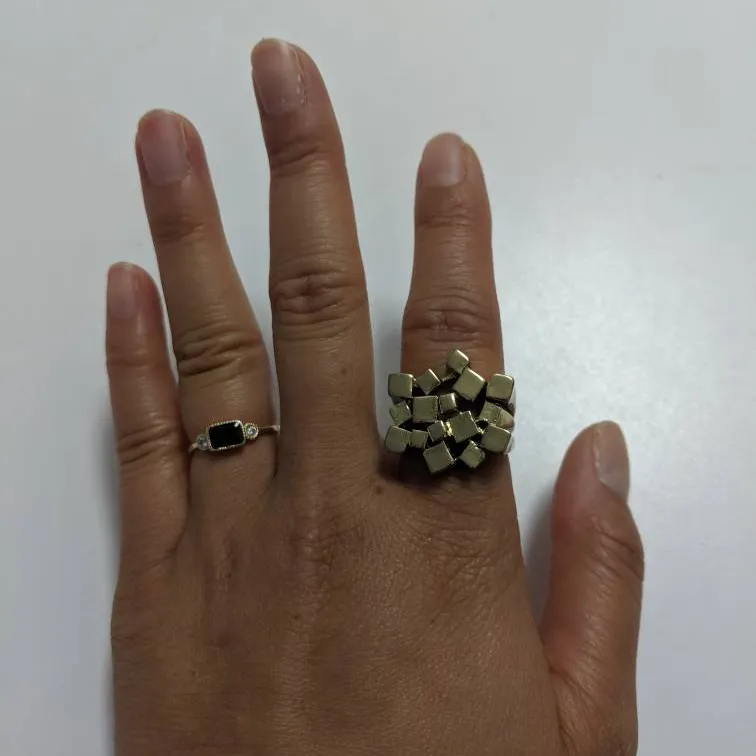 Jewel Mint Costume/Statement Ring photo 1