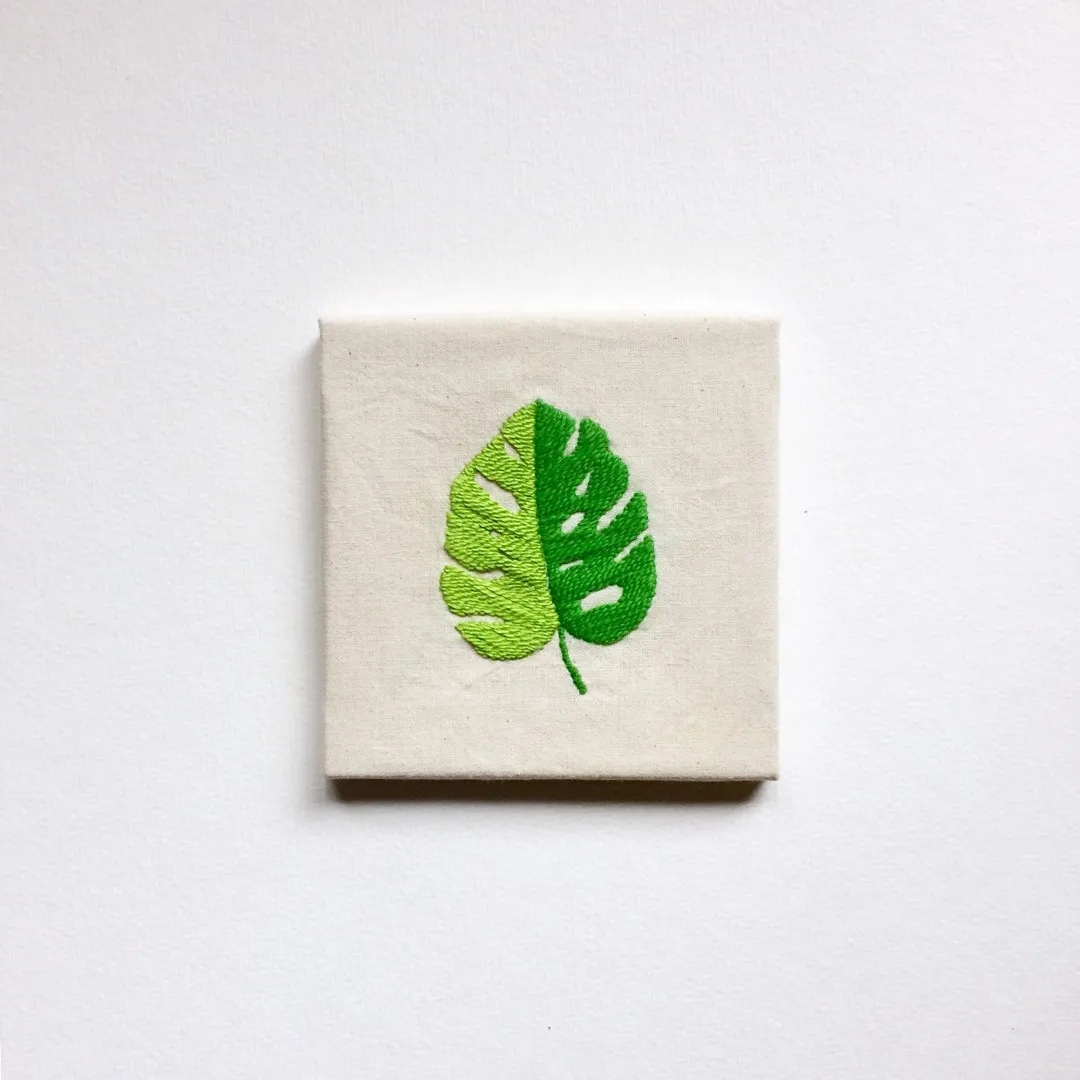 Leaf Embroidery 🌿 photo 1