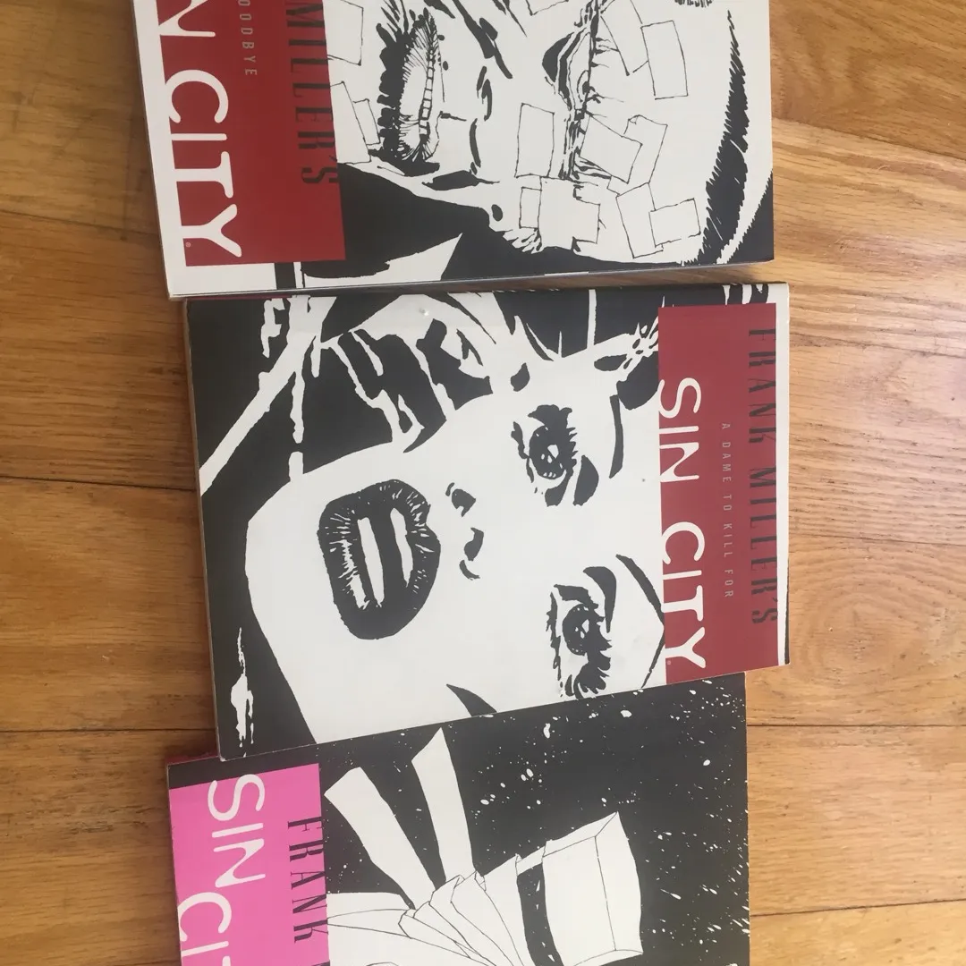 Sin City Vol 1, 2, And 5 photo 1