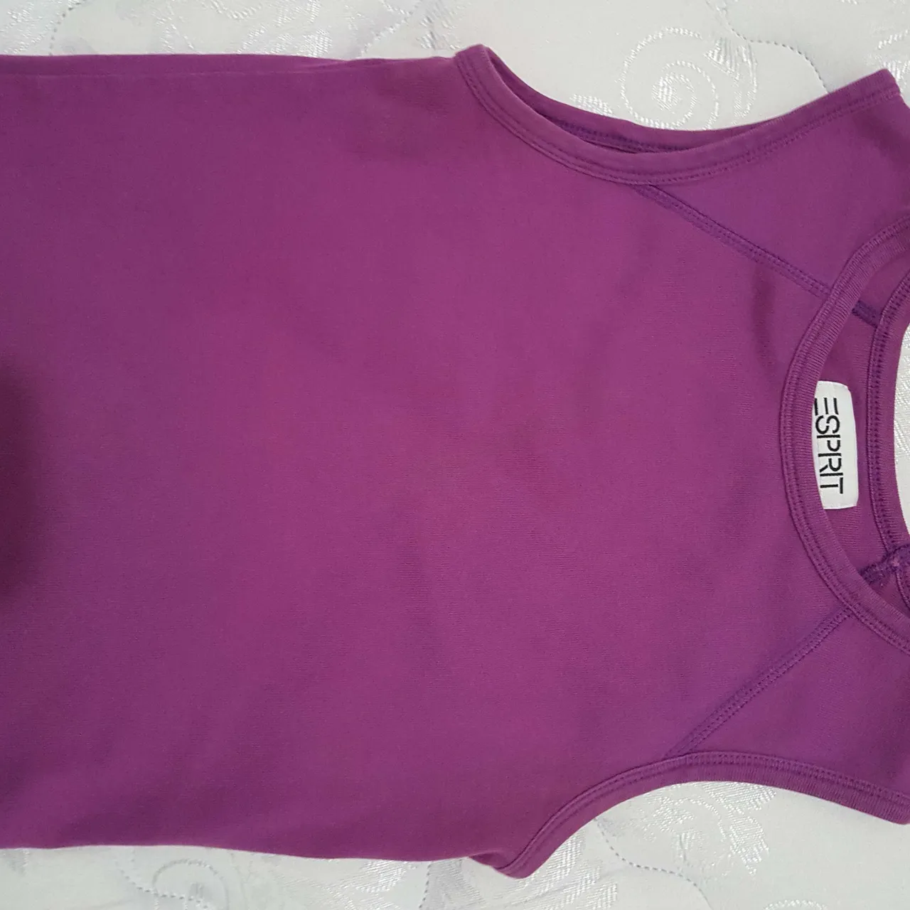 TRADED - Vintage Esprit Tank Top -- purple-- extra small photo 1