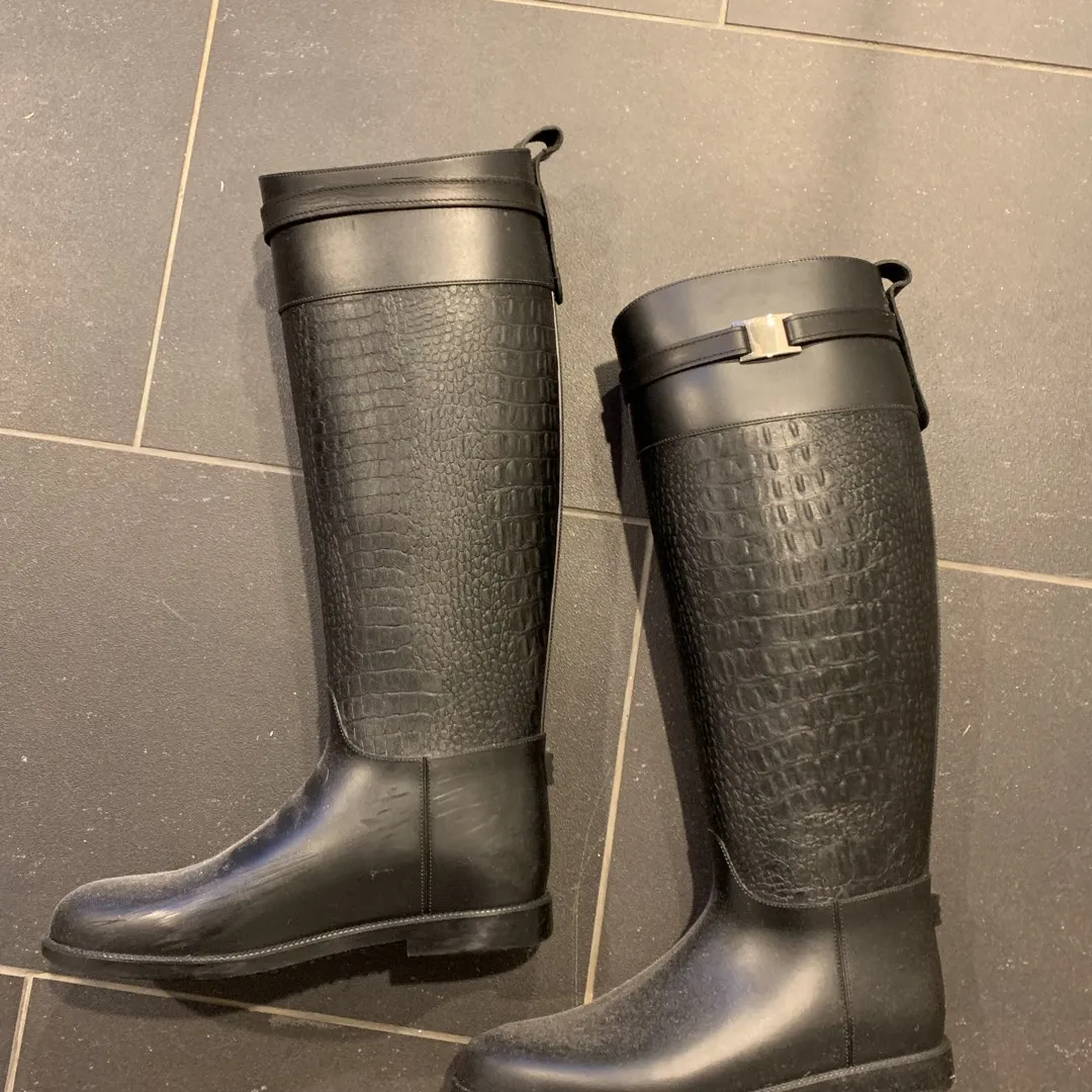 MICHAEL KORS COLLECTION rain boots photo 1