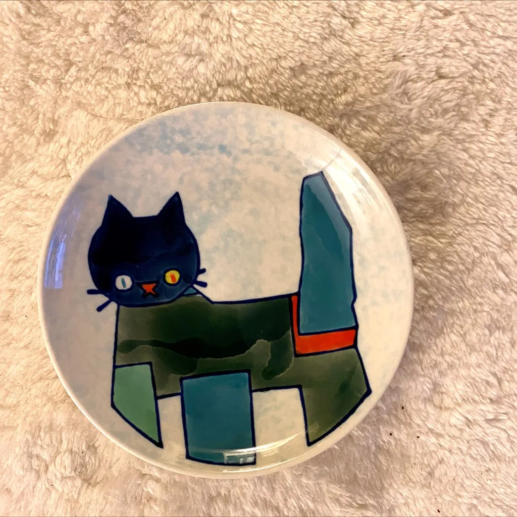 West Elm Collector’s Edition Cat Plate photo 1