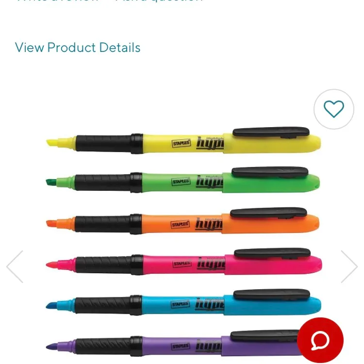 NEW - Staples Hype Highlighters/surligneurs photo 3