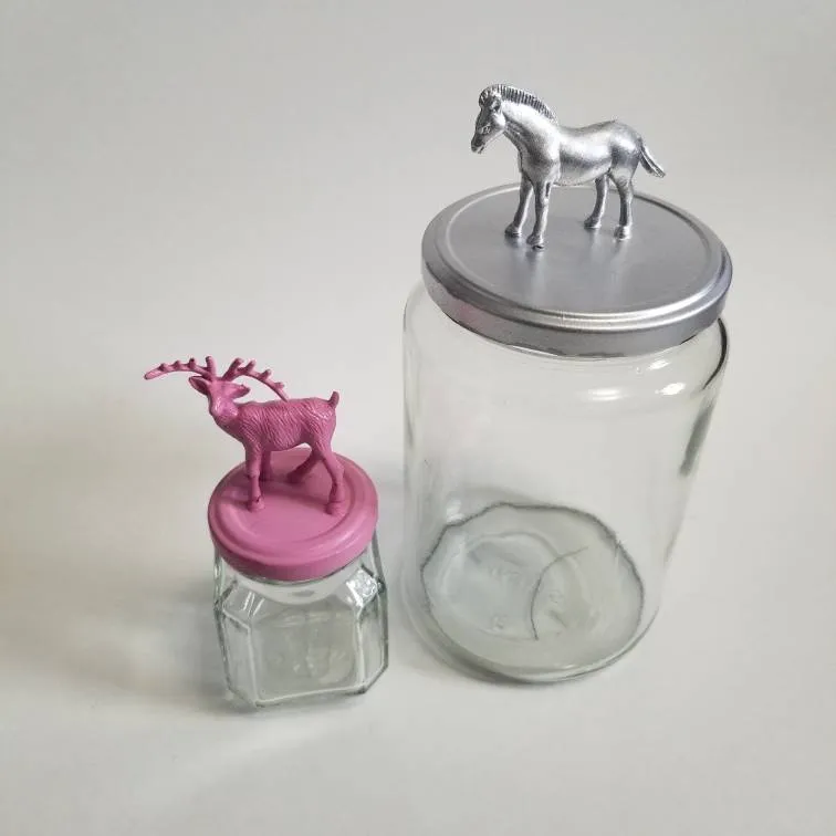 Upcycled Animal Jars photo 1