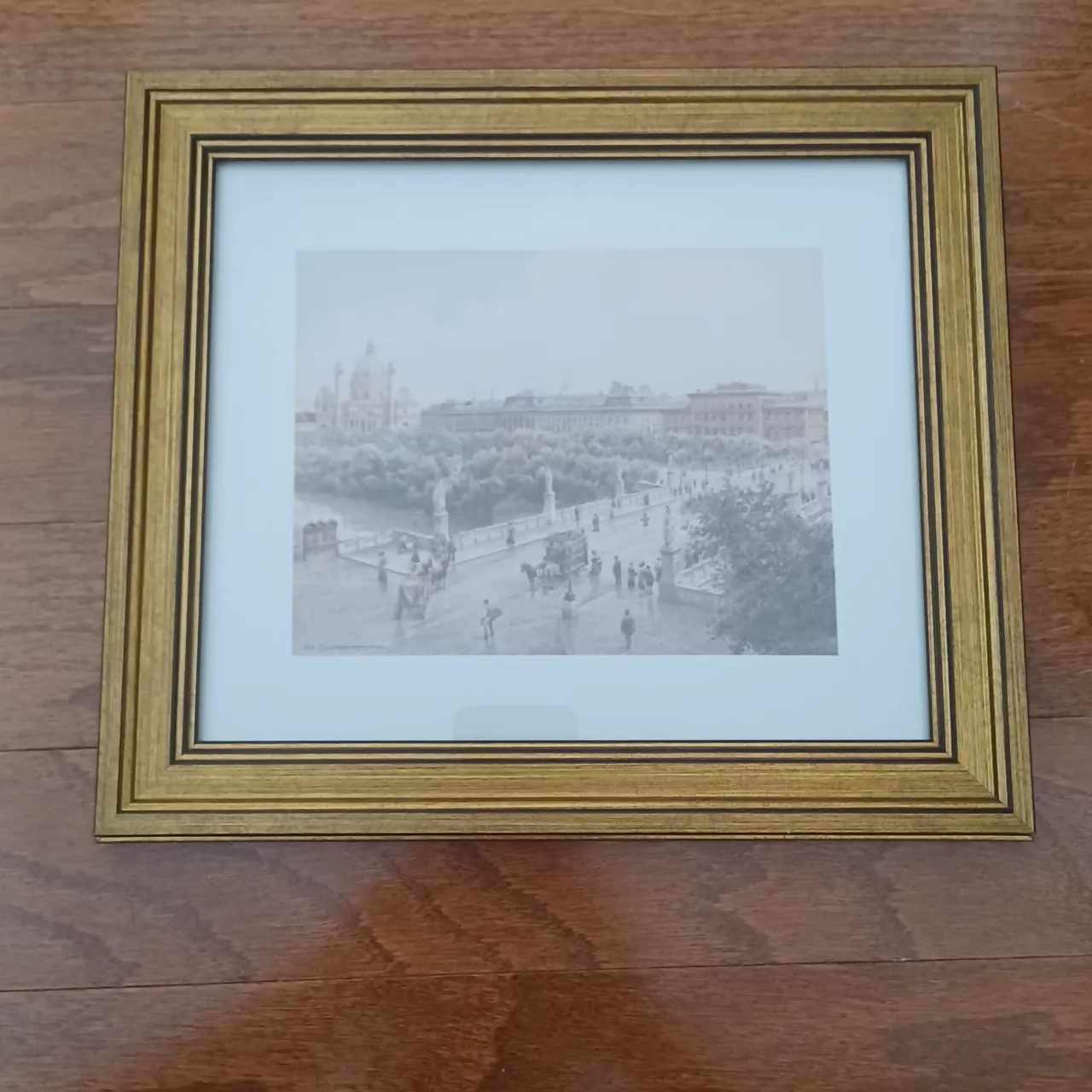European framed picture photo 1
