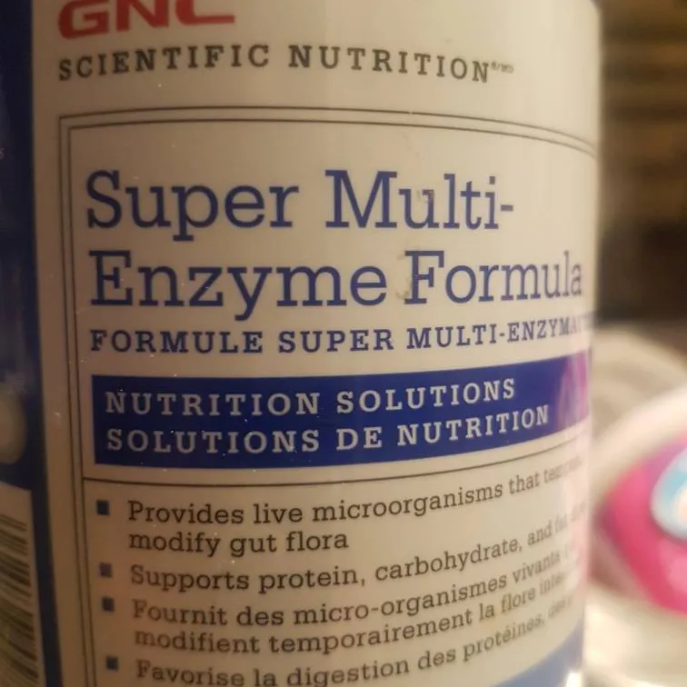 GNC Multi Enzyme Formula Capsules photo 1