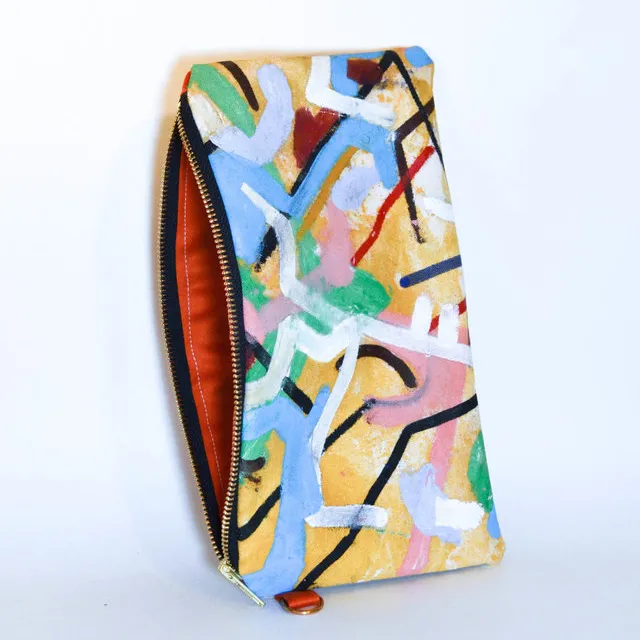 Hand Crafted Clutches Sewn From 1OfAKind Paintings photo 1