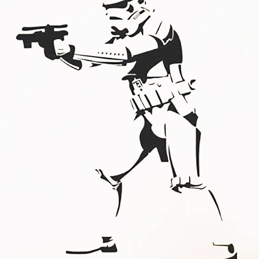 Stormtrooper Star Wars Vinyl Wall Decal photo 1