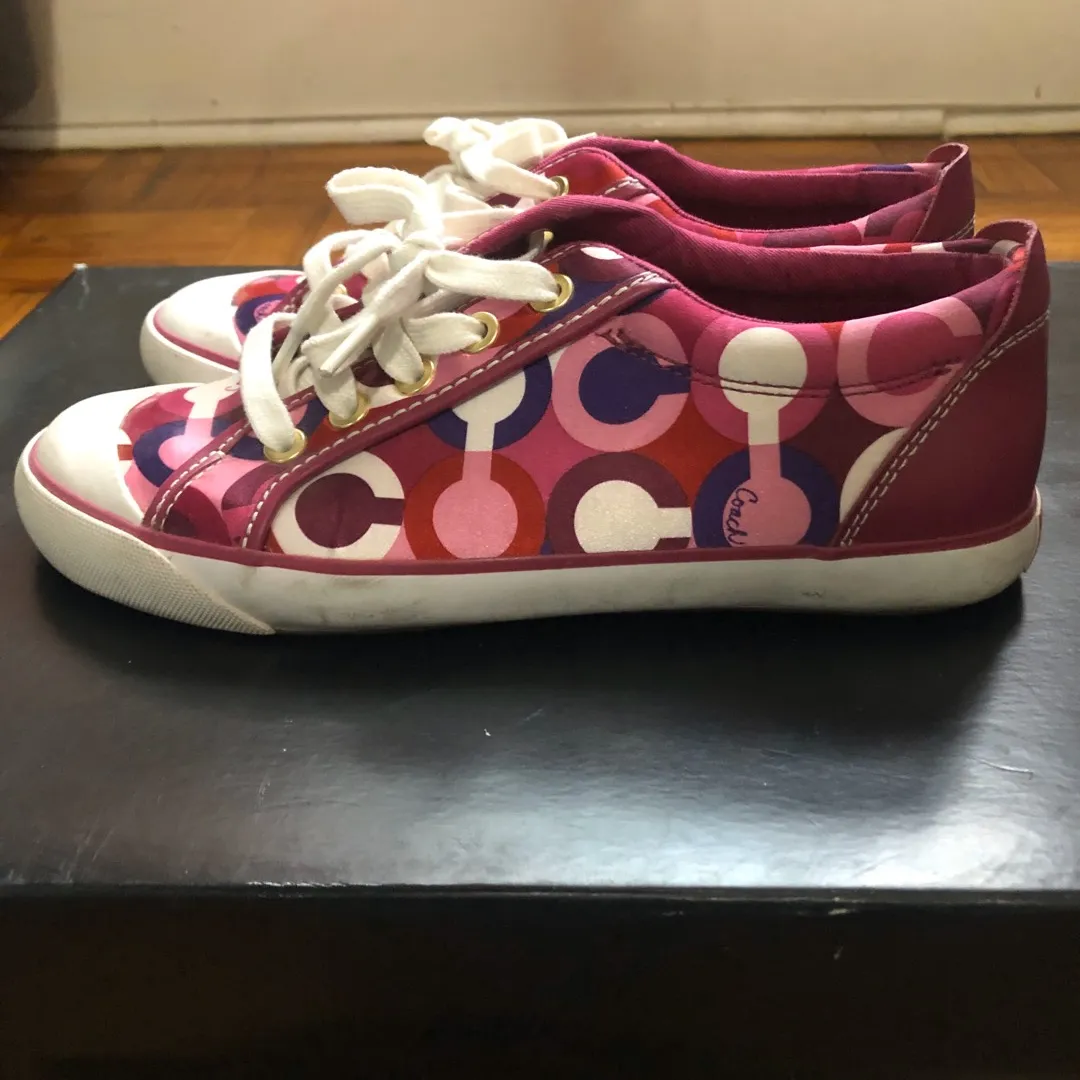 Coach Sneakers - Size 7 photo 3
