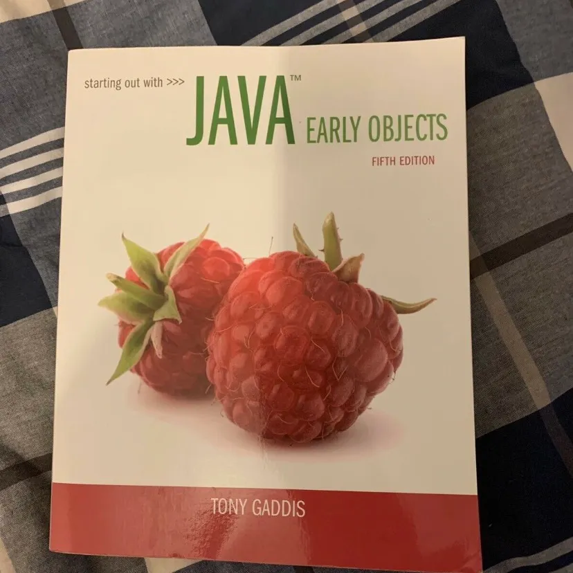 Starting Out With Java Early Objects, Book photo 1