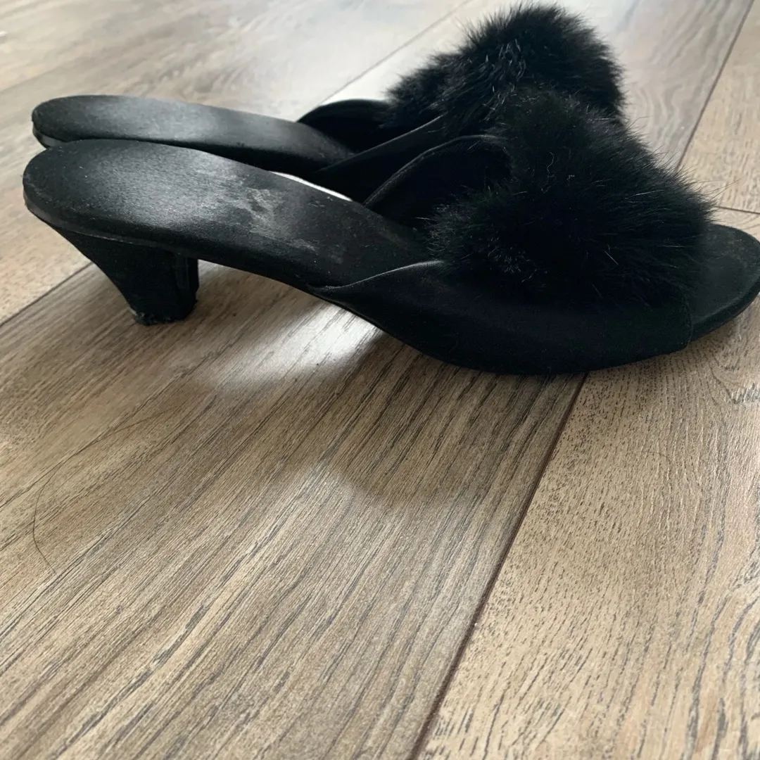 Black Kitten Heels photo 3