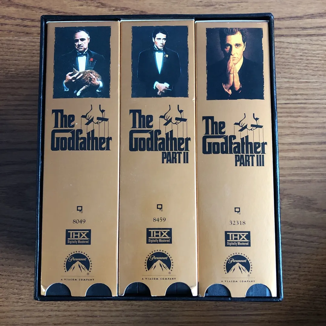 Godfather VHS collection photo 1