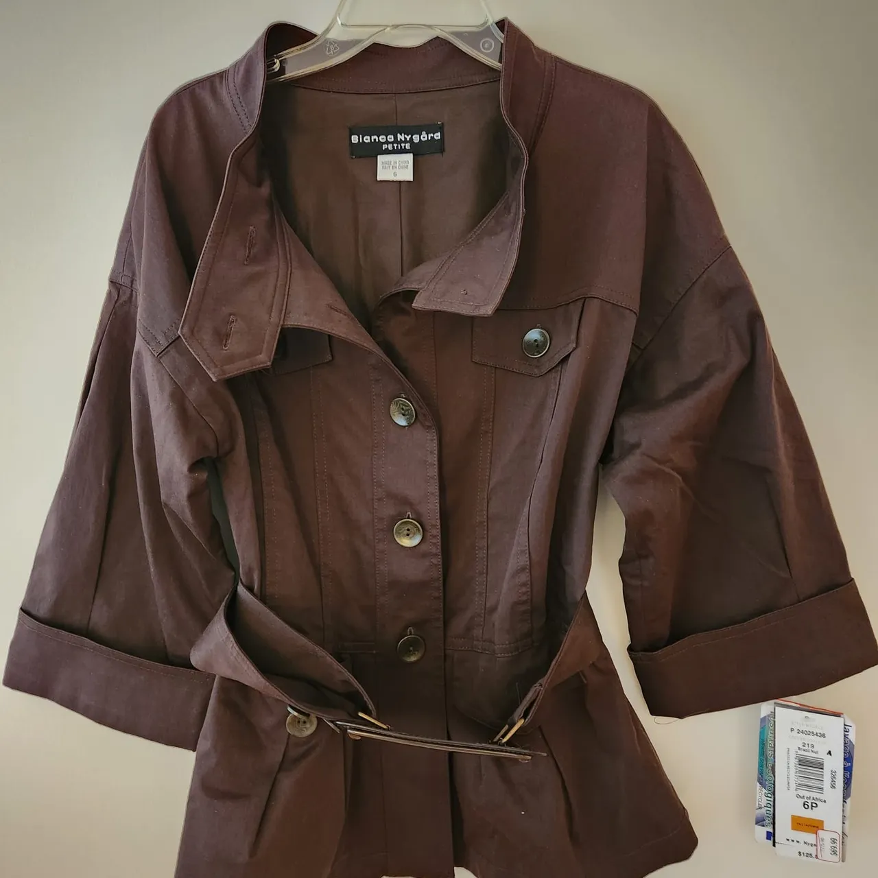 Brown jacket  photo 1