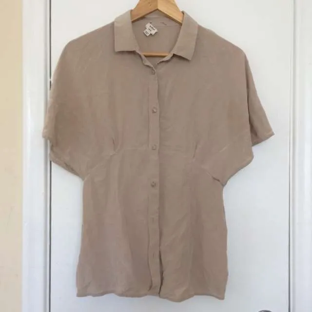 Wilfred Silk Blouse Size L photo 1