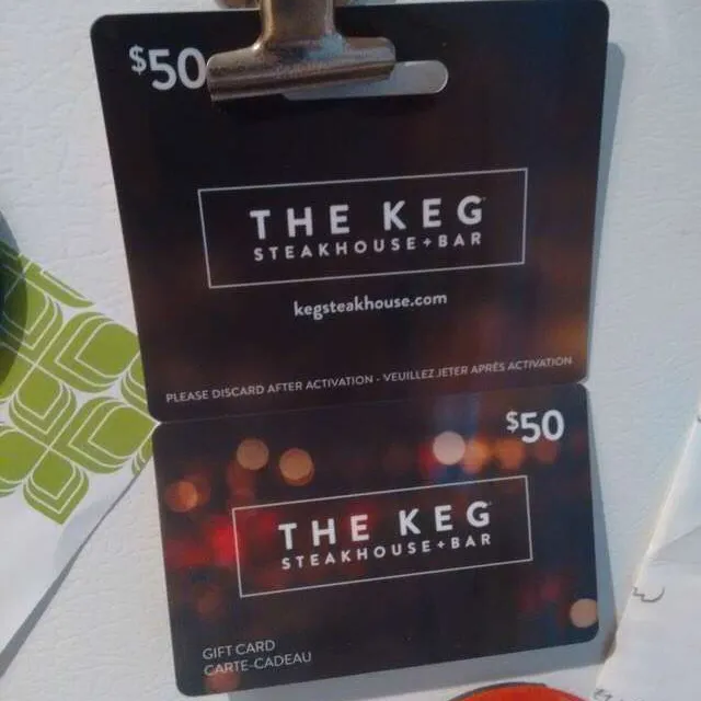 $50 Gift Card @ The Keg photo 1