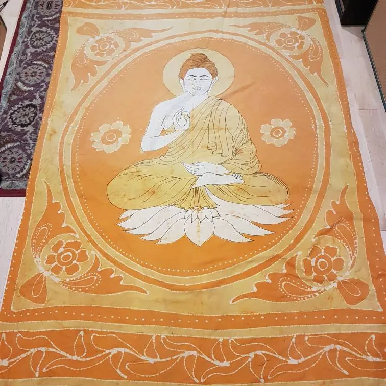 Funky Buddhist Textile photo 1