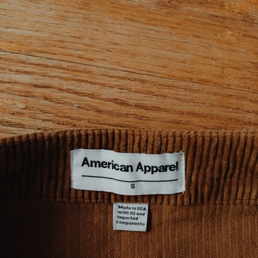 American Apparel Corduroy skirt photo 5
