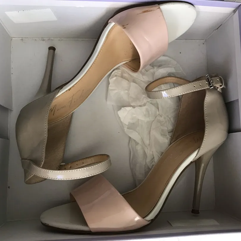 Mark Fisher Heels: Nude, Blush, And White photo 6