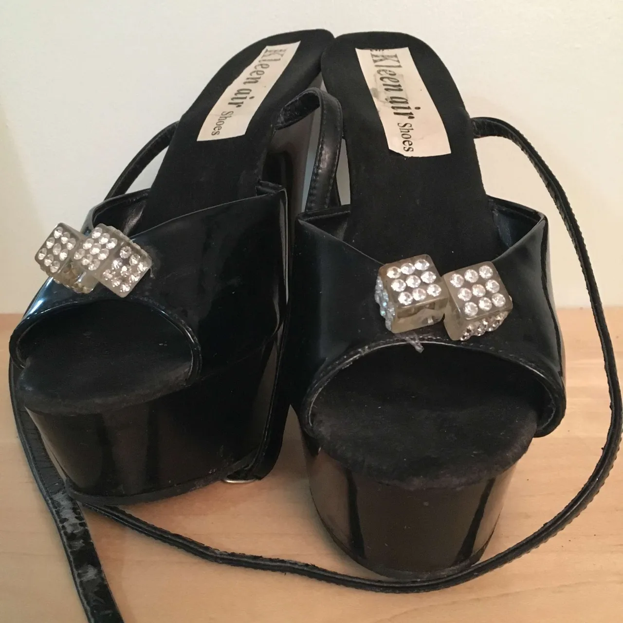 Black platform heels from Kleen Air photo 1