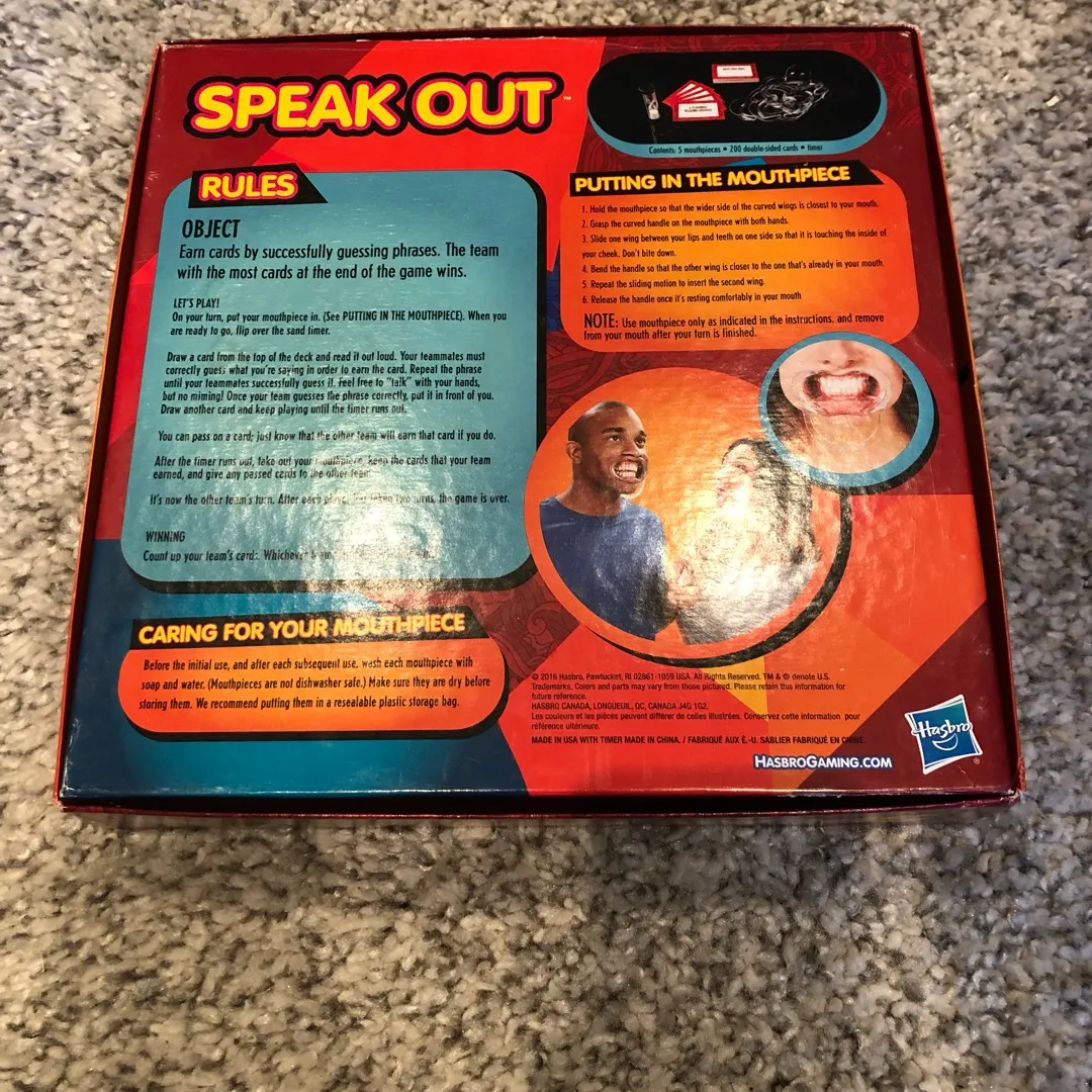 Speak Out 👄 Board Game photo 3