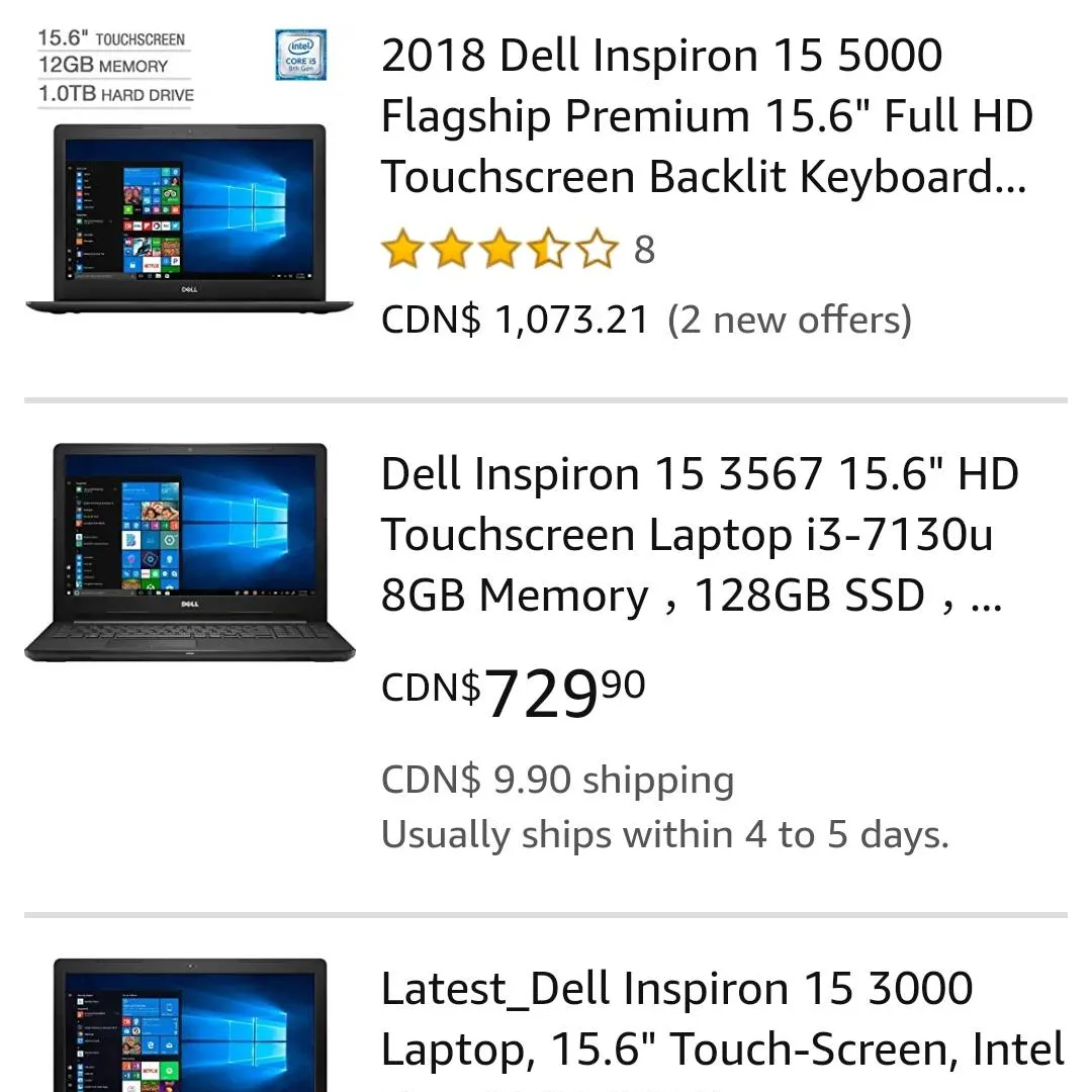 Dell Inspiron 15 5000 photo 3